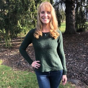 Old Navy Forest Green Sweater